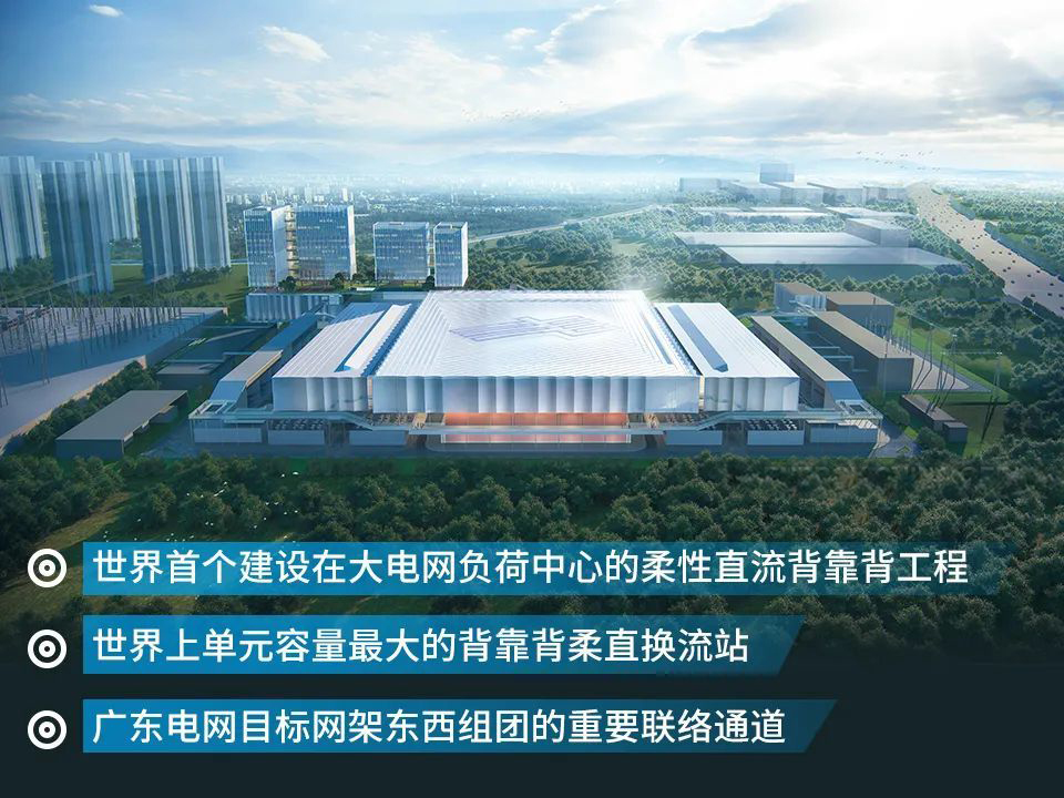 大灣區(qū)直流背靠背廣州工程